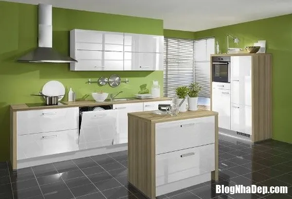 Bí quyết chọn màu sơn tường phù hợp cho không gian nhà bếp