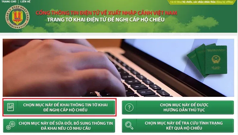 02 cách làm hộ chiếu online, nhận tận tay ngay tại nhà