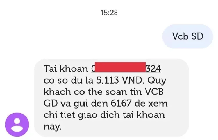 06 cách kiểm tra số dư tài khoản Vietcombank đơn giản nhất