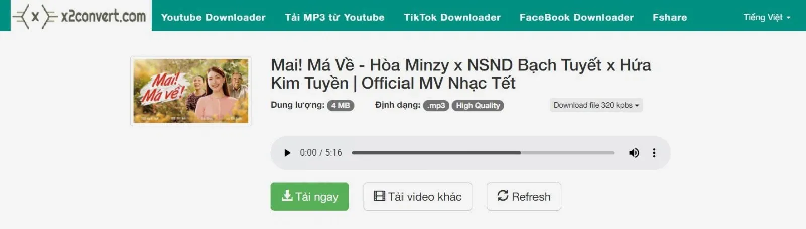 10 cách chuyển video YouTube sang MP3 trên điện thoại đơn giản, nhanh chóng