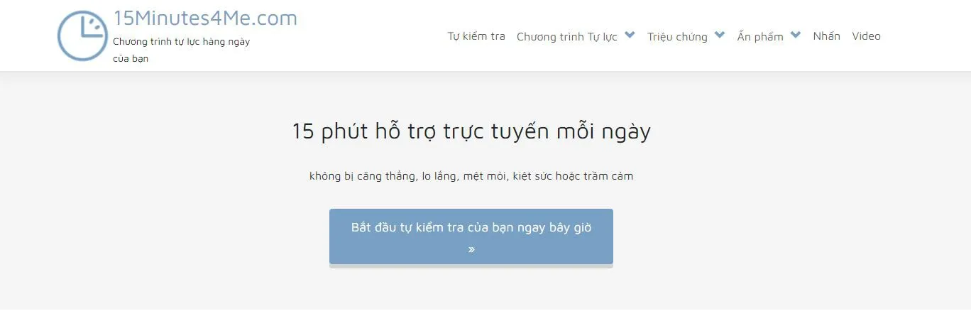 15minutes4me là gì? Test độ căng thẳng của bạn hiệu quả sau 15 phút