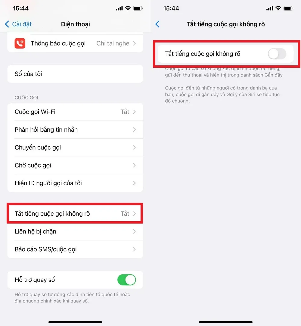2 cách chặn hoàn toàn các cuộc gọi rác trên iPhone cực nhanh