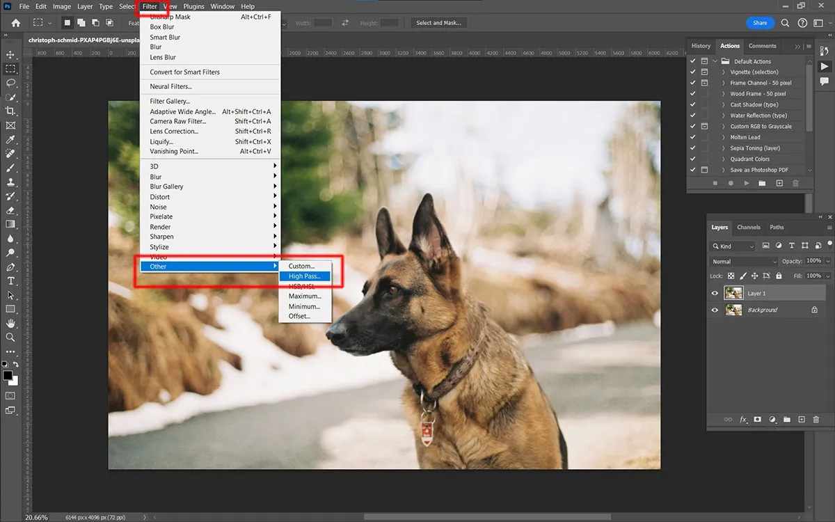 2 cách làm nét ảnh trong Photoshop đơn giản, hiệu quả, dễ thực hiện nhất năm 2024