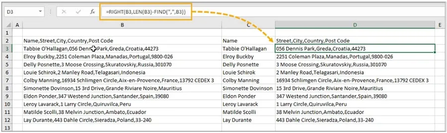 2 cách siêu dễ dàng để tách chữ trong Excel