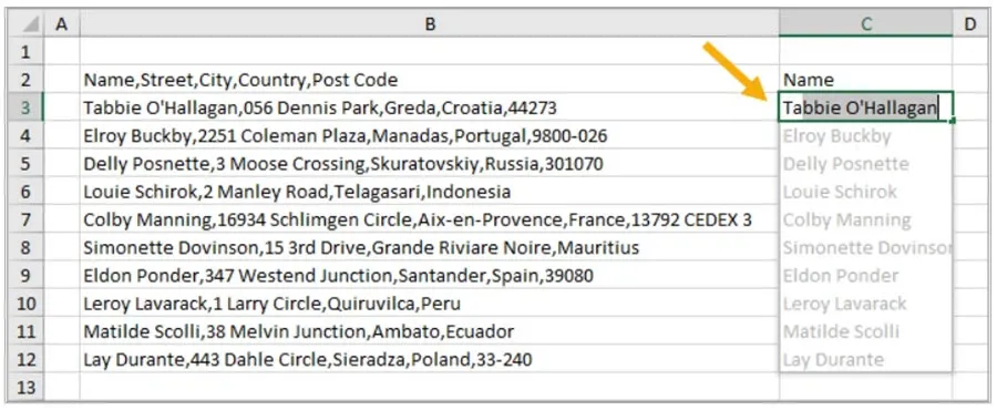 2 cách siêu dễ dàng để tách chữ trong Excel