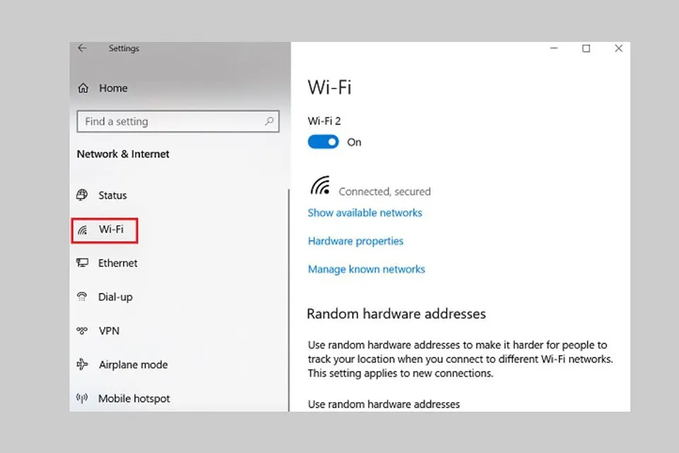 3 cách bật Wi-Fi trên Windows 10