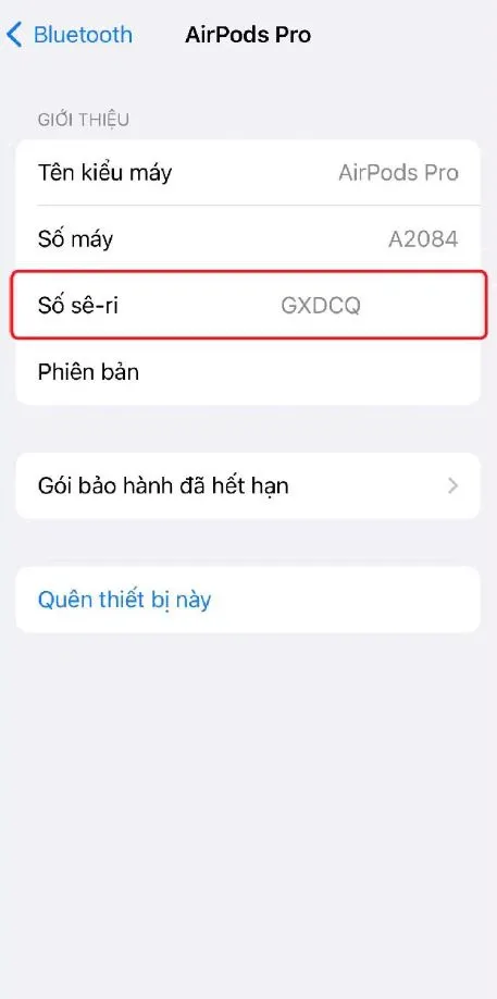 3 cách check IMEI AirPods chính xác để kiểm tra bảo hành tai nghe Apple