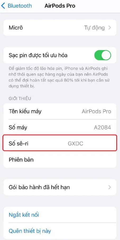 3 cách check IMEI AirPods chính xác để kiểm tra bảo hành tai nghe Apple