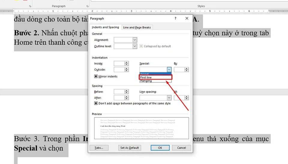 3 cách giúp bạn thụt đầu dòng trong Word để tạo ra bố cục tài liệu đẹp hơn