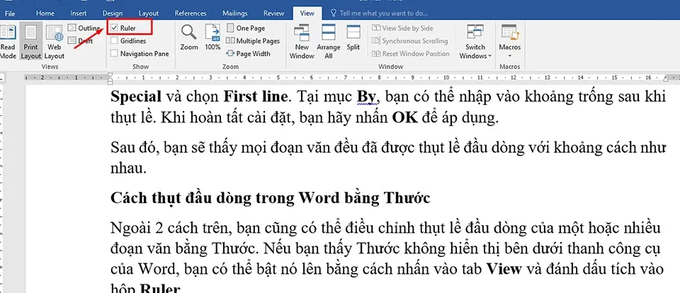 3 cách giúp bạn thụt đầu dòng trong Word để tạo ra bố cục tài liệu đẹp hơn