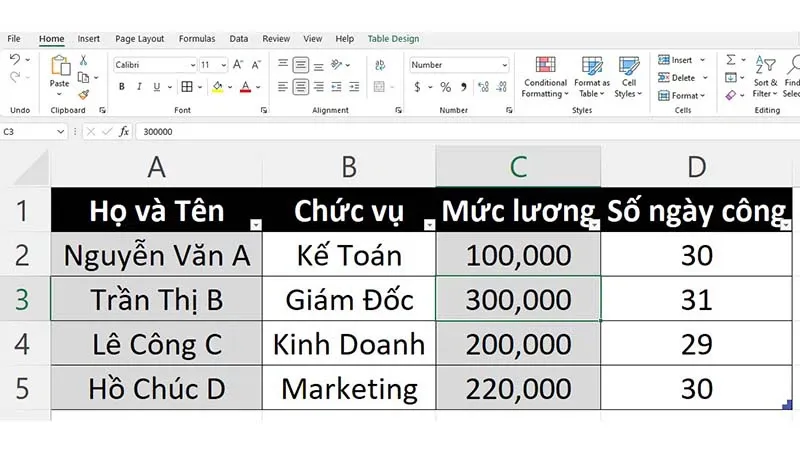 3 cách tạo bảng trong Excel đơn giản và nhanh chóng nhất