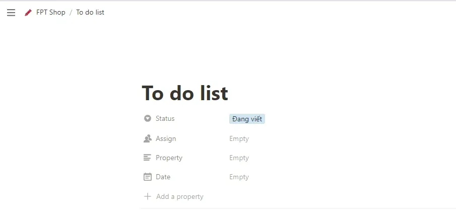 3 cách tạo To-do list trên Notion từ cơ bản đến nâng cao