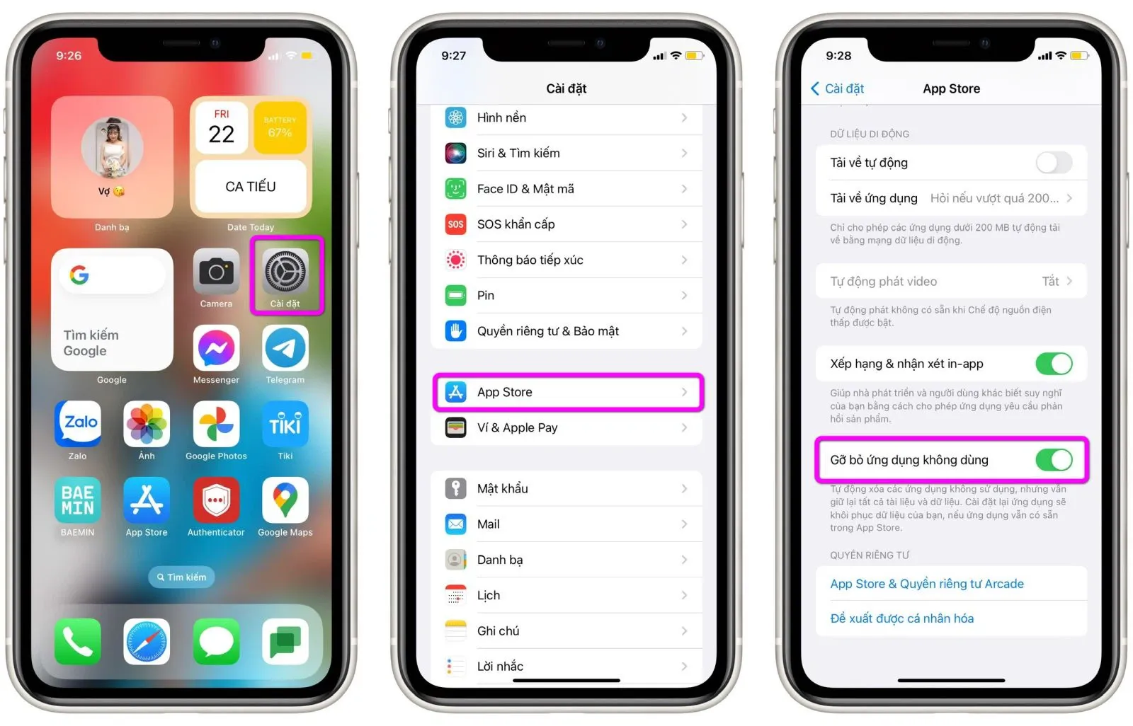 3 cách xóa ứng dụng iPhone bạn không sử dụng trên iOS 16