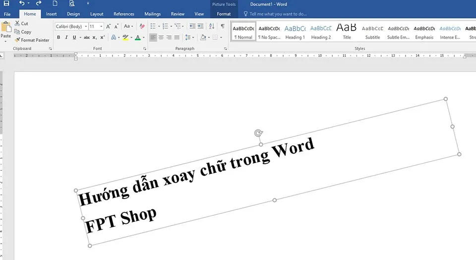 3 cách xoay chữ trong Word đơn giản mà nhiều người không biết