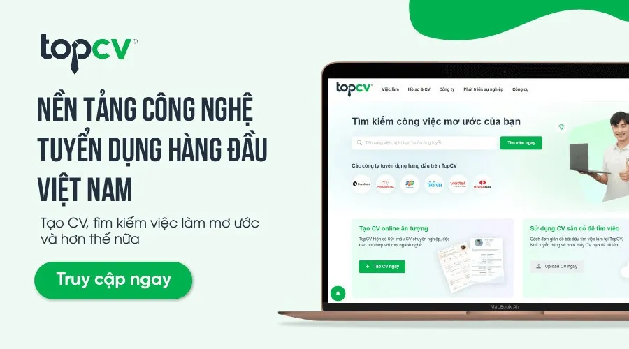 4 bước tạo CV online cực kỳ đơn giản có thể bạn chưa biết