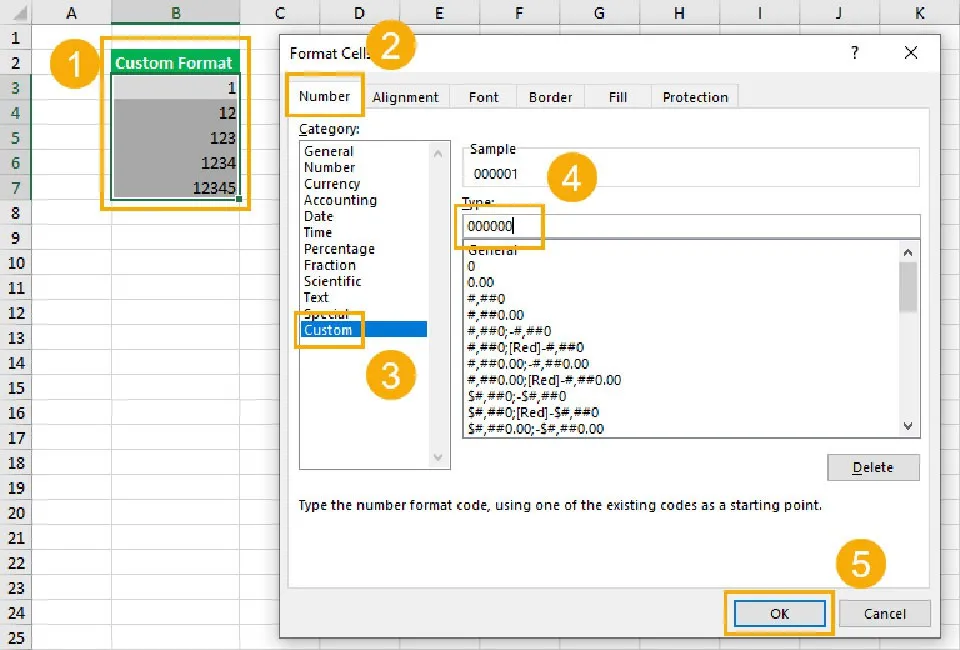 4 cách để thêm số 0 trong Excel mà bạn phải biết