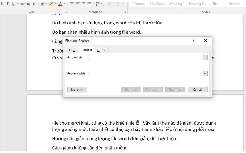 4 tips giảm dung lượng file Word hiệu quả, dễ thực hiện dành cho dân văn phòng