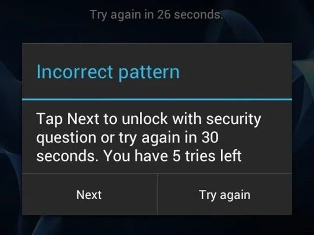 5 “bí kíp” mở khóa màn hình Android khi quên mật khẩu