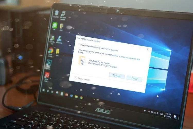 5 cách sửa lỗi You Need Permission to Perform This Action trên Windows 10