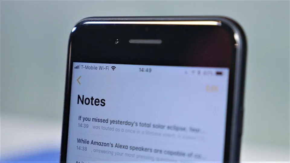 5 điều bạn có thể làm với ứng dụng Notes trên hệ điều hành iOS