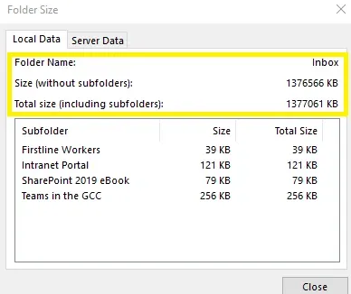 5 mẹo để thoát khỏi sự bừa bộn khi hộp thư Outlook bị đầy