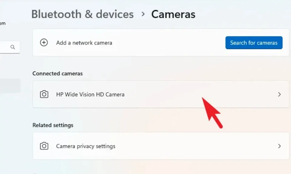 5 phương pháp sửa lỗi không mở được camera trên Windows 11