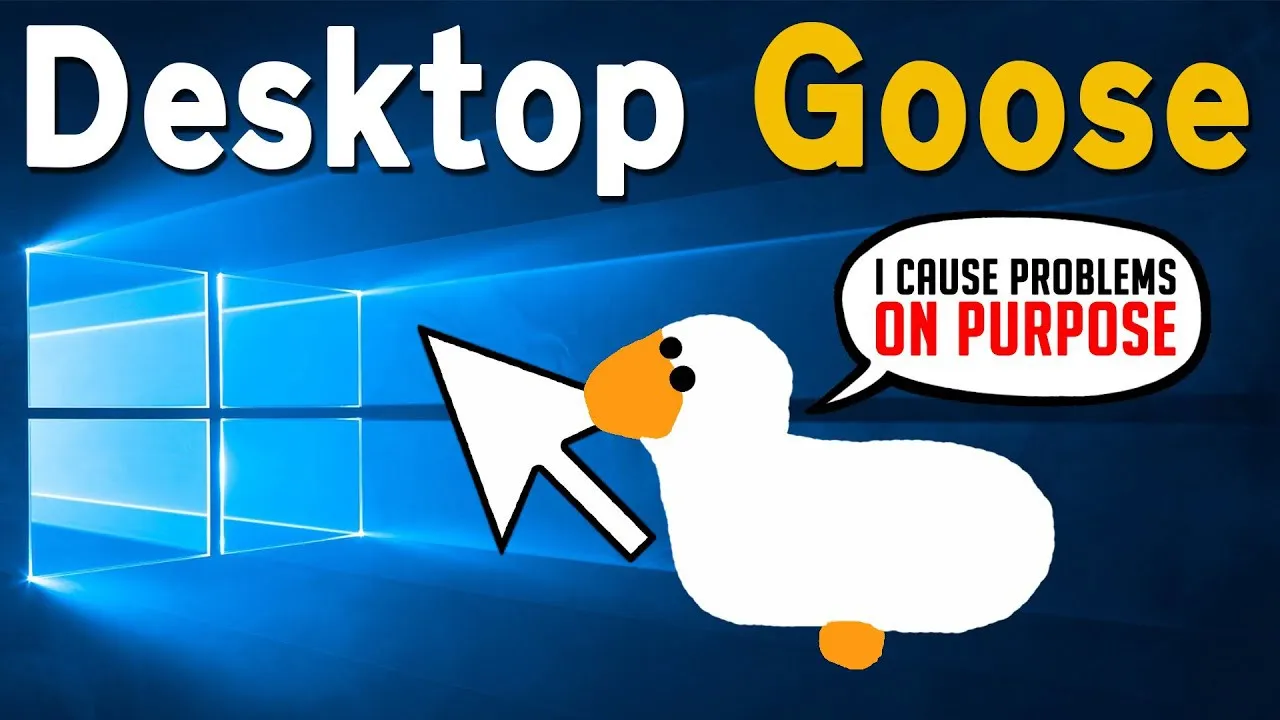 5 phút có ngay chú vịt quậy phá goose desktop đang viral trên TikTok