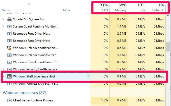 7 tiến trình quan trọng trên Windows không được tắt