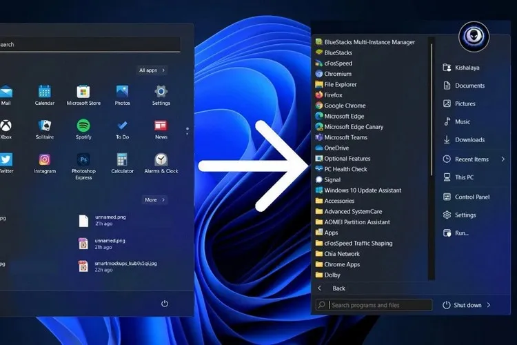 8 cách cải thiện hoặc thay thế menu Start trên Windows 11