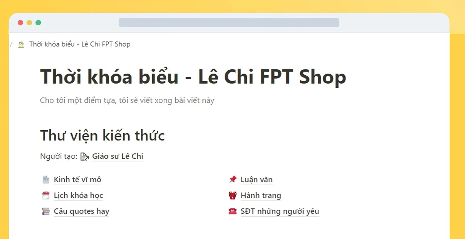 8 mẹo quản lý học tập bằng Notion hiệu quả cho học sinh – sinh viên