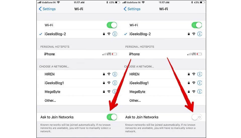 9 cách sửa lỗi Wi-Fi không hoạt động trên iPhone, iPad chạy iOS 11