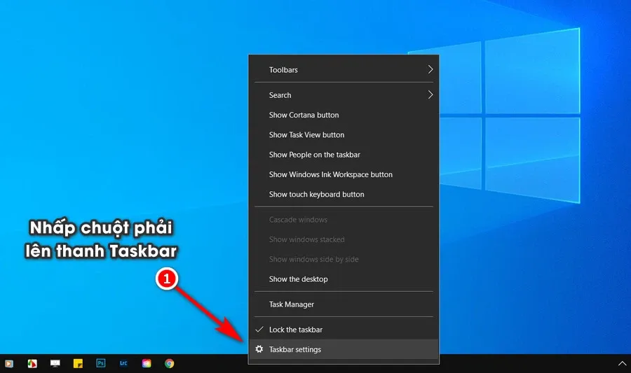 9 cách tùy biến thanh Taskbar trên Windows 10 giúp tối ưu hóa hiệu suất công việc