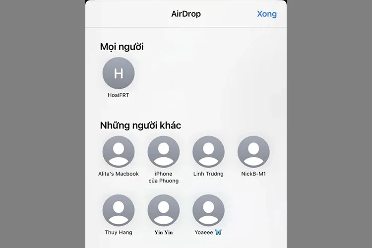 AirDrop là gì? Cách sử dụng AirDrop trên iPhone và Android có thể bạn chưa biết