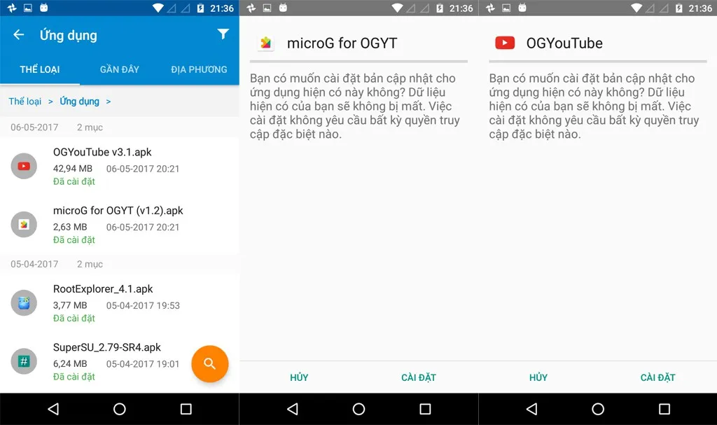 [Android] Hướng dẫn tải video YouTube và phát nhạc nền tiện lợi trên ứng dụng OGYouTube