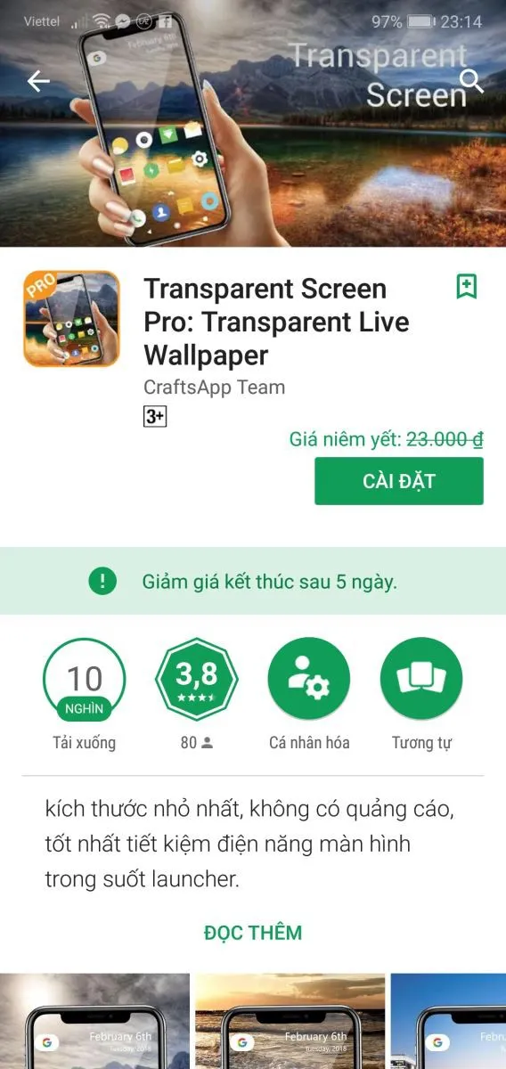 [Android] Mời trải nghiệm miễn phí ứng dụng ảnh nền trong suốt