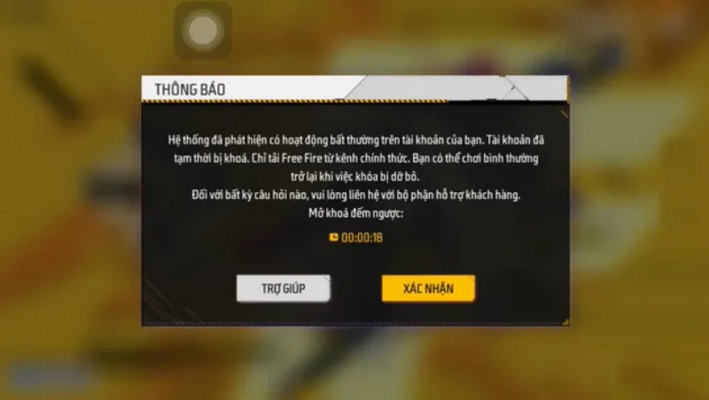 Ảnh bị khoá acc FF sẽ hiển thị những nội dung gì? Các lưu ý để hạn chế bị khoá acc Free Fire