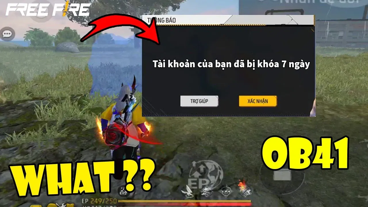 Ảnh bị khoá acc FF sẽ hiển thị những nội dung gì? Các lưu ý để hạn chế bị khoá acc Free Fire