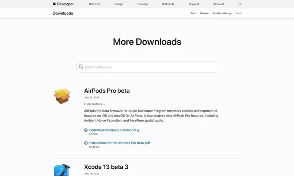 Apple phát hành firmware beta đầu tiên AirPods Pro, và đây là cách cài đặt