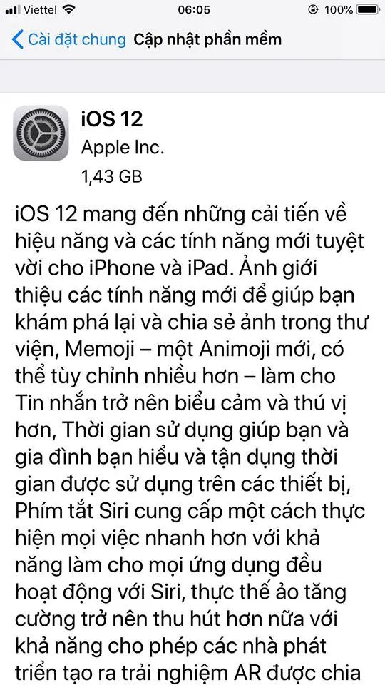 Apple vừa phát hành iOS 12 chính thức trên toàn cầu và đây là cách cài đặt