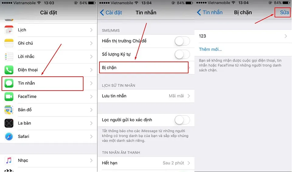 Bạn có thể dễ dàng chặn tin nhắn trên iPhone bằng cách này