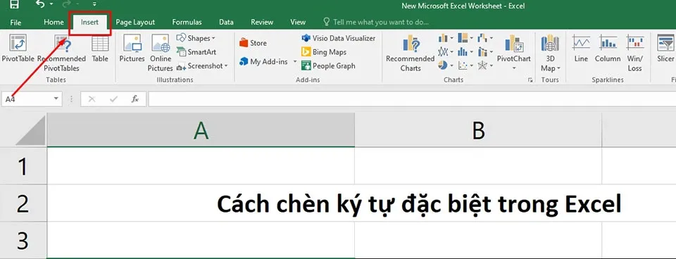 Bạn đã biết các cách chèn ký tự đặc biệt trong Excel này chưa?