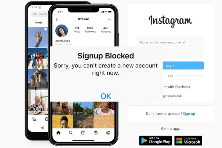 Bạn không thể tạo tài khoản Instagram? Đây là cách khắc phục