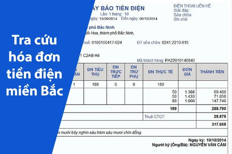 Bật mí 02 cách tra cứu hóa đơn tiền điện miền Bắc nhanh chóng, chính xác năm 2024