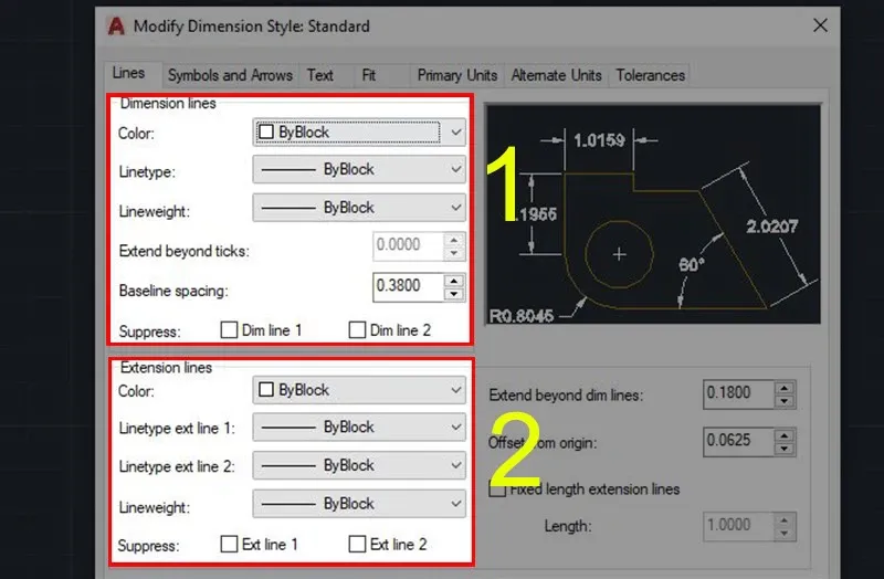 Bật mí 14 lệnh đo kích thước trong CAD nhất định phải nhớ