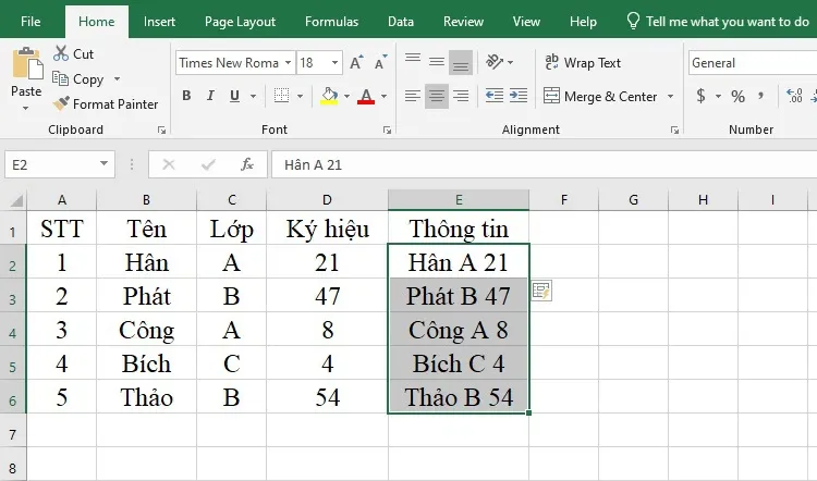 Bật mí 4 tác dụng tuyệt vời của phím tắt Ctrl E trong Excel chưa chắc bạn đã biết