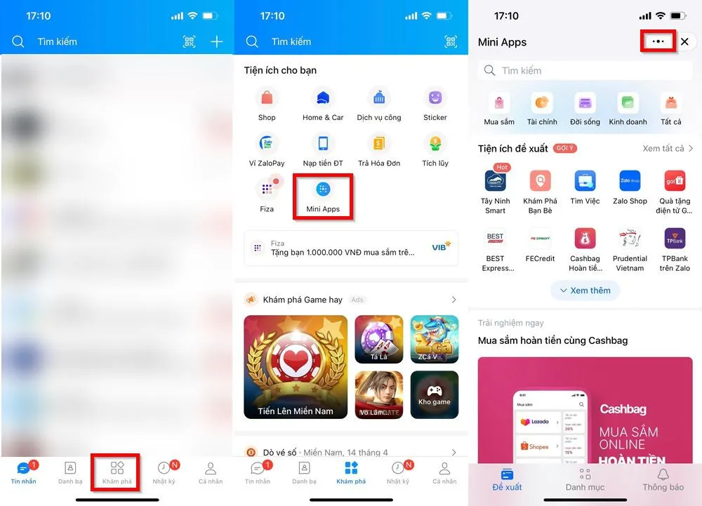 Bật mí bạn cách đưa Mini Apps Zalo ra màn hình chính iPhone giúp bạn dễ dàng sử dụng