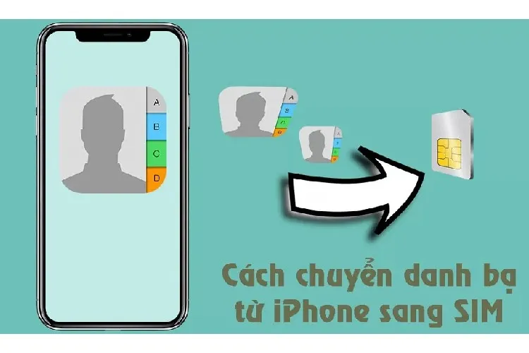 Bật mí các cách lưu số điện thoại vào SIM trên iPhone