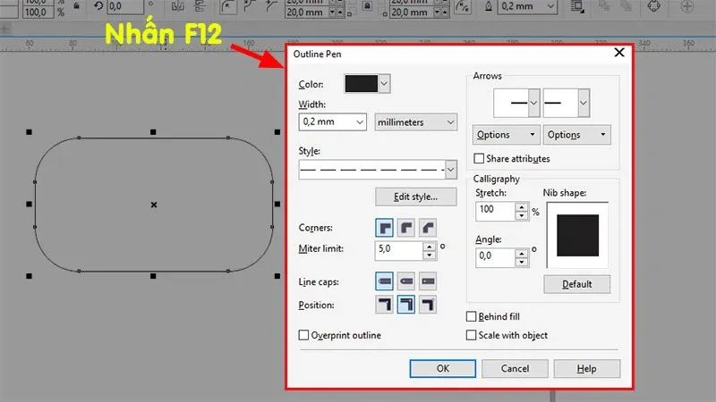 Bật mí cách bo góc trong Corel cho từng dạng hình học nhanh nhất