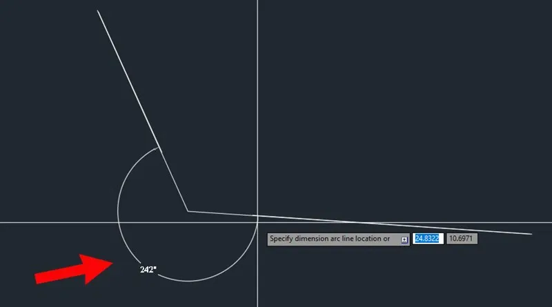 Bật mí cách dùng lệnh đo góc trong CAD cực kỳ đơn giản