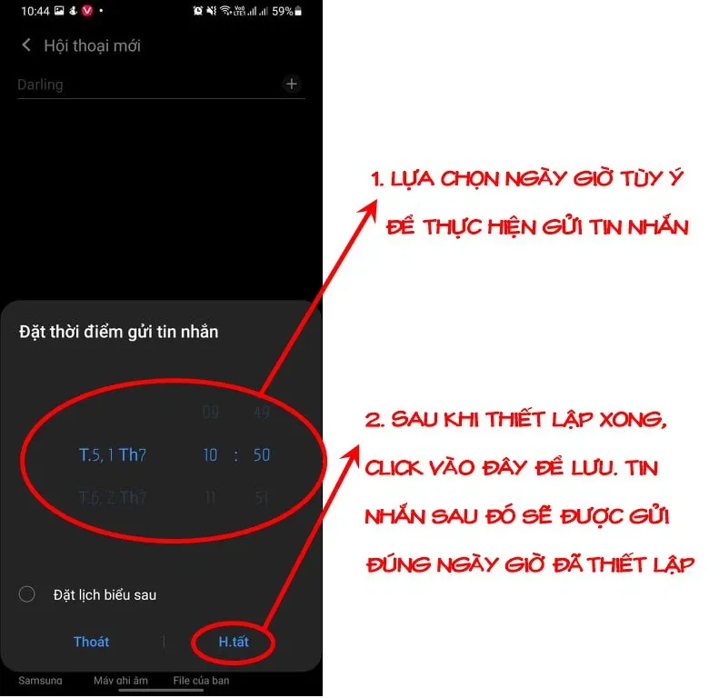 Bật mí cách gửi tin nhắn hẹn giờ trên Android ai cũng nên biết